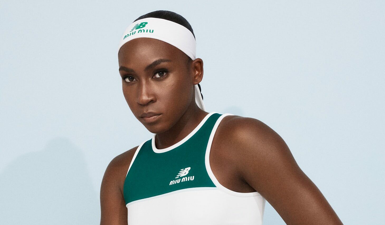 New Balance x Miu Miu na korcie z Coco Gauff