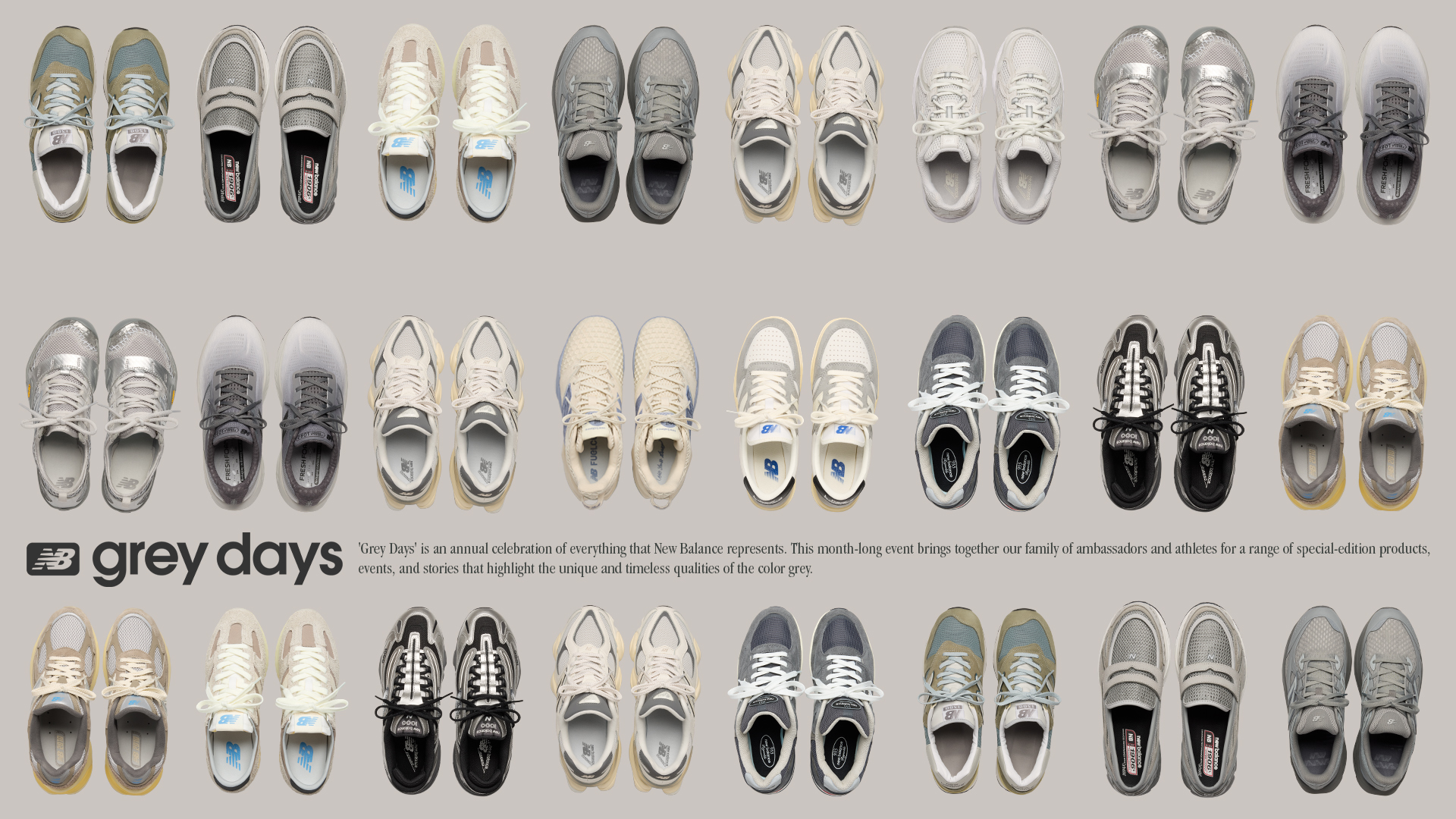 New Balance Grey Days 2025