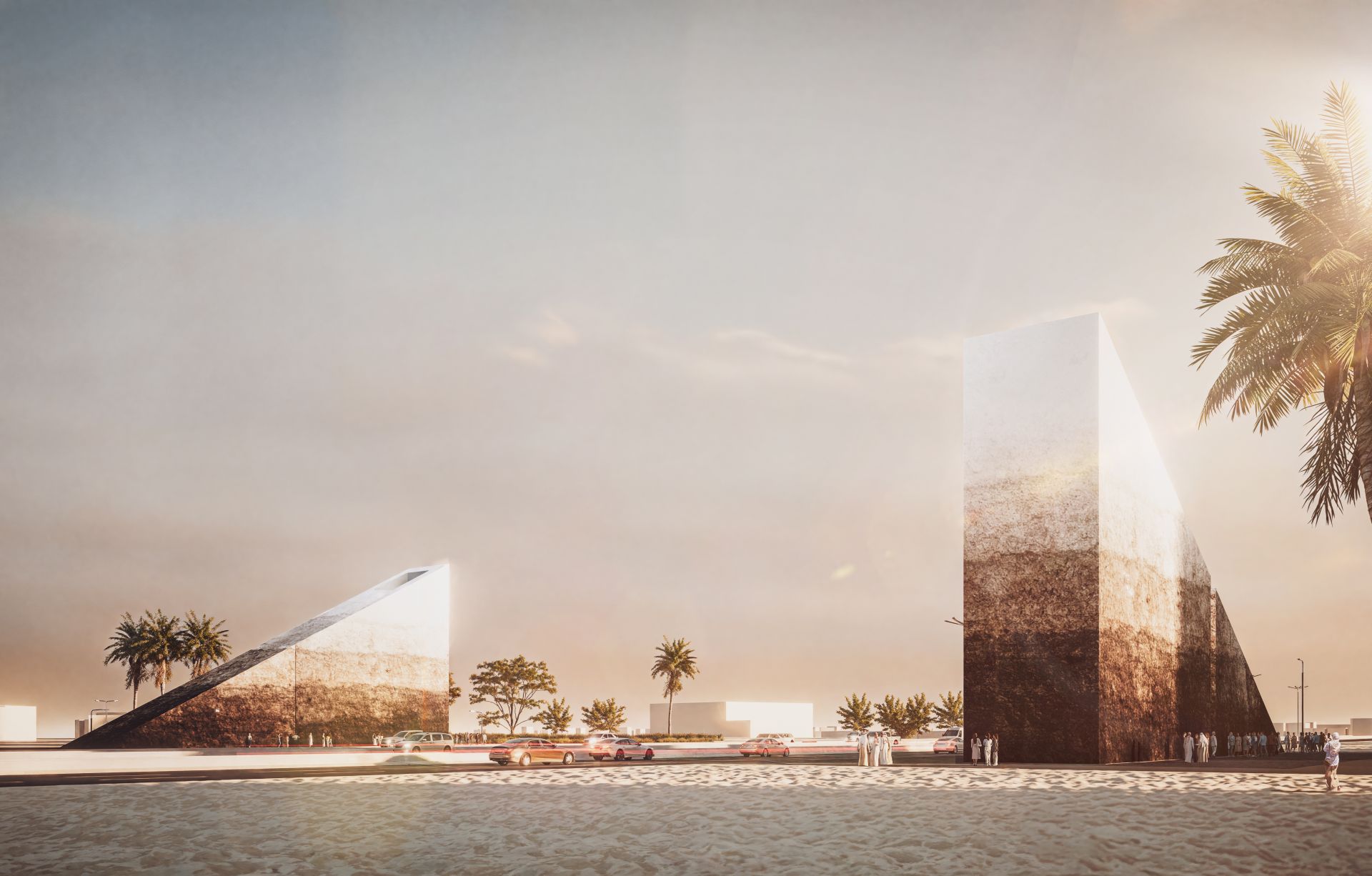 Monumentalna rzeźba miejska Mirosława Nizio doceniona w prestiżowym konkursie Mujassam Watan Urban Sculpture Challenge.