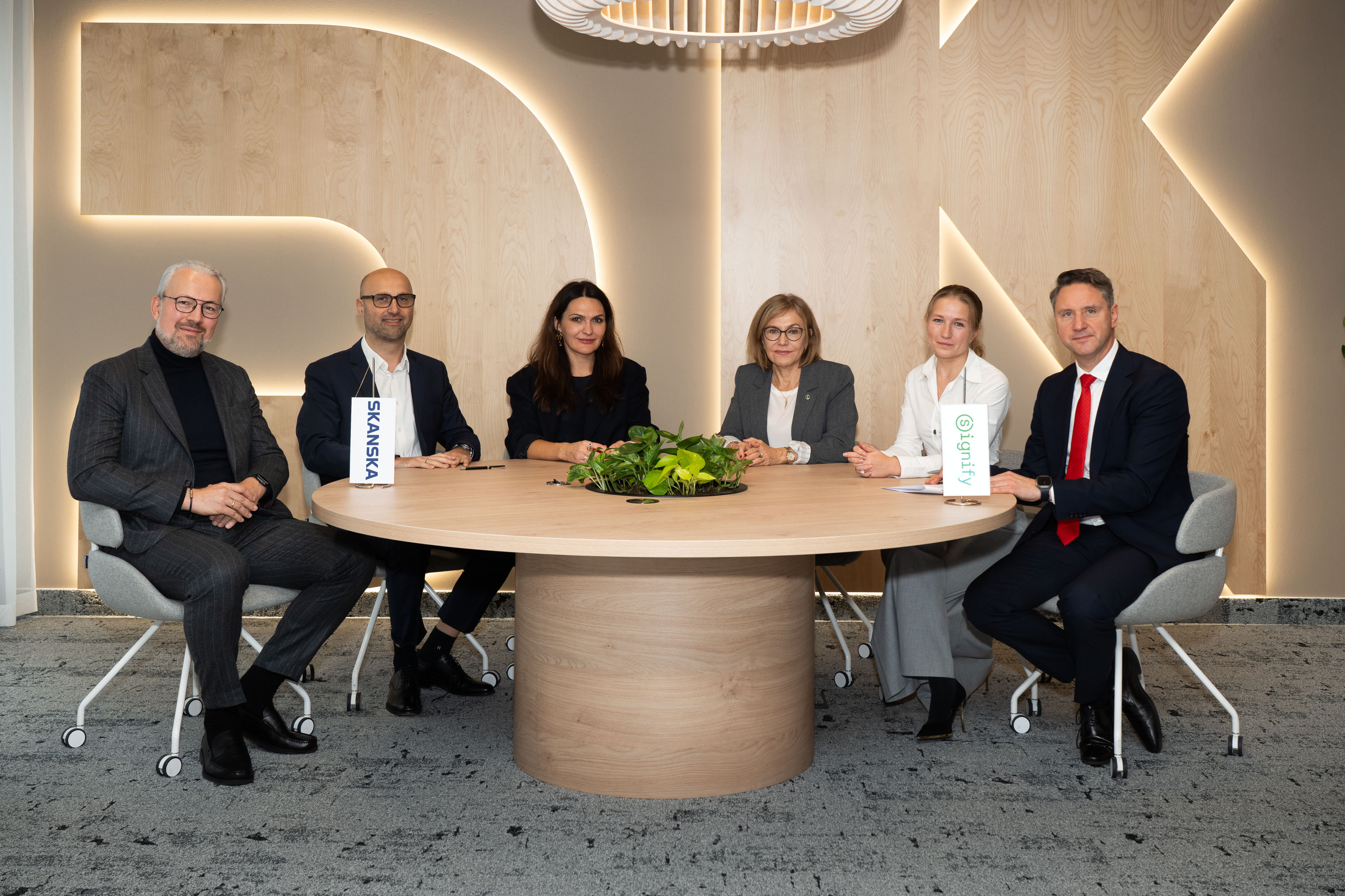 Signify i Skanska łączą siły na rzecz zrównoważonego budownictwa